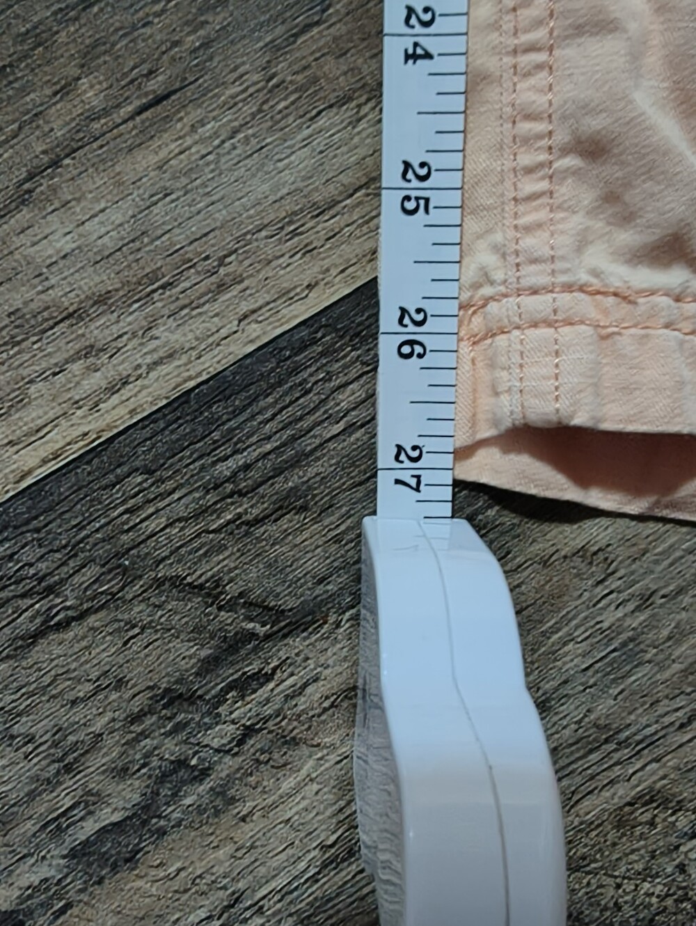 Old Navy Light Peach Wide-Leg Cargo Pants - Picture 5 of 5